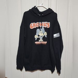 Gronk's Bar Superior, WI Black Hooded Sweatshirt XXL Northwoods Bar
